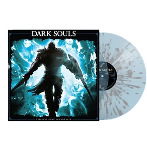 MOTOI SAKURABA - DARK SOULS Soundtrack 2LP BLUE w. SILVER SPLATTER Vinyl NEW - Picture 1 of 9