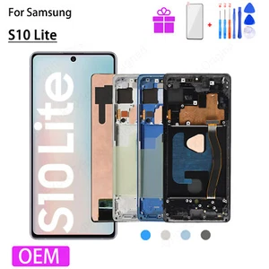 OEM OLED Display LCD Touch Screen for Samsung Galaxy S10 Lite G770 Replacement - Picture 1 of 49