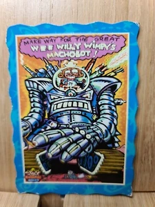 Glow Zone Space Oddbodz🏆WEE WILLY WIMPYS MACHO #SO-17 (SEE PICS) Trading Card - Picture 1 of 3