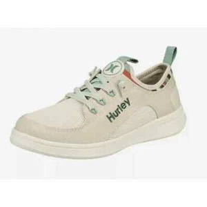 New Hurley Women's 7.5 Bungee Castaic Beige Casual Shoes Slip-On Sneakers NIB - Picture 1 of 7