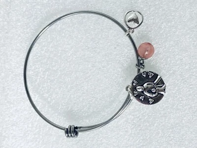 Brazalete extensible Mom Love Heart Bling alambre encanto pulsera regalo día de la madre Foto 1 de 4