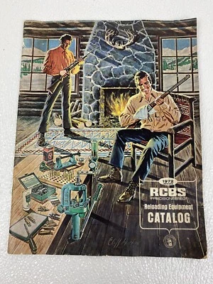 Catálogo de equipos de recarga RCBS revisado de colección 1972 Foto 1 de 3