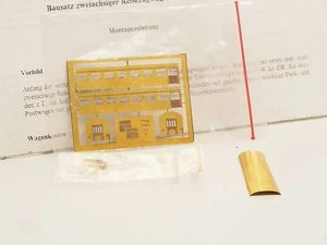 Z-scale 1:220 RARE FR Freudenreich Brass Kit Passenger car old DR East-Germany - Picture 1 of 2
