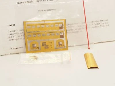 Z 比例 1: 220 罕见 FR Freudenreich 黄铜套件 客车 旧 DR 东德  — 第 1/2 张图片