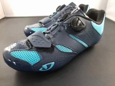 Zapatos de ciclismo de carretera Giro Trans BOA talla 37 azul / EE. UU. 6 / ¡Nuevos! Foto 1 de 4