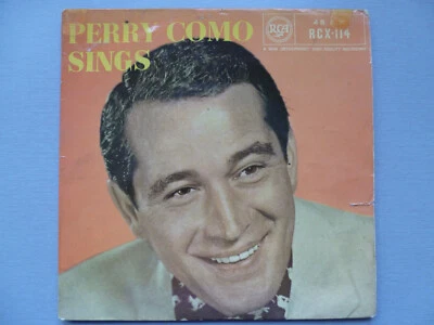 Perry Como 'Sings' (RCX114) 1959 4 Track UK 45rpm EP EX/VG - Image 1 of 4