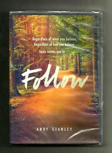 ANDY STANLEY  Follow  (2013, DVD) BRAND NEW: 8 Messages: Christianity - Imagen 1 de 2
