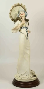 Hermosa Auro Belcari Florencia Querida Querida Italia Yound Dama con Sombrilla ©1996 - Imagen 1 de 6