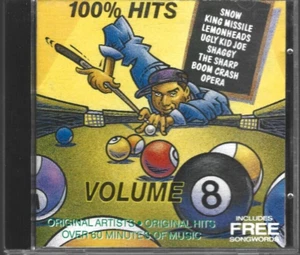 100% Hits Vol. 8 **VA Aus CD**The Sharp, Boy George, The Cruel Sea, K.D. Lang EX - Bild 1 von 13