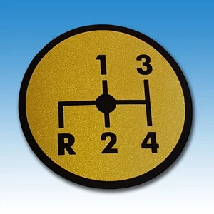 Aufkleber Schaltschema Deutz 06 Baureihe 1 3 R 2 4  011460 - Bild 1 von 1