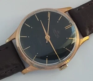 RELOJ VINTAGE 17 JOYAS HECHAS EN INGLATERRA SMITHS DE LUXE CUERDA HOMBRE - Imagen 1 de 6