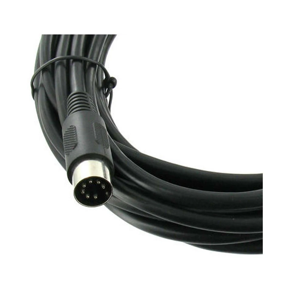 Bescor 25' Extension Cord 25ft- for MP-101 7pin din male to female - Image 1 of 2