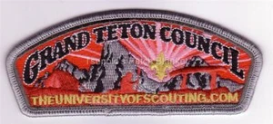Grand Teton Council 2011 SA-324 University of Scouting Staff Csp Mint FREE SHIP - Picture 1 of 1