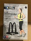 4lb Weighted Vest 8 Series Fitness Toning Cardio Strength Workout Adjust NEW