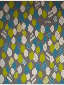 Leaves "Thanks" Note Cards w/ Envelopes - Picture 1 of 1