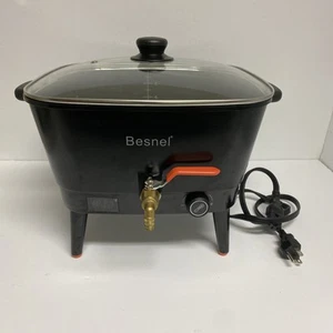 8Qts Wax Melter for Candle Making, Electric Pot with Temp Control & Spout Besnel - Picture 1 of 8