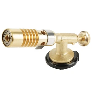 Antorcha culinaria profesional de latón para cocinar gas butano soldadura barbacoa llama nueva - Imagen 1 de 9