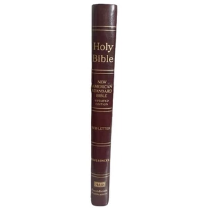 NASB Ultra Thin Holy Bible New American Standard Updated Edition Red Letter 1998 - Bild 1 von 6