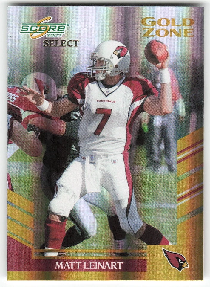 2007 Score #104 Matt Leinart FOOTBALL Arizona Cardinals - Image 1 of 2