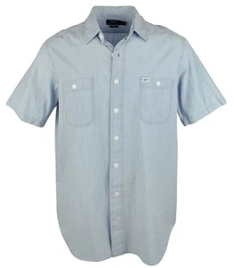 Customer Return  Ralph Lauren Men's Chambray Workshirt-BW-S - Picture 1 of 4