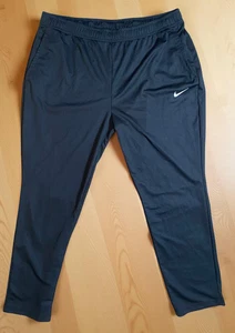 Nike Dri-Fit Hose Schwarz Herren XXL Comfort Jogginghose Gerades Bein Loose Dünn - Bild 1 von 9
