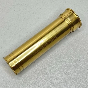 Vintage Van Cort Brass Kaleidoscope 5" USA Made Instrument Makers Metal - Picture 1 of 14