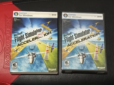 Microsoft Flight Simulator X Paquete de Expansión de Aceleración Windows PC DVD - Sellado Foto 1 de 4
