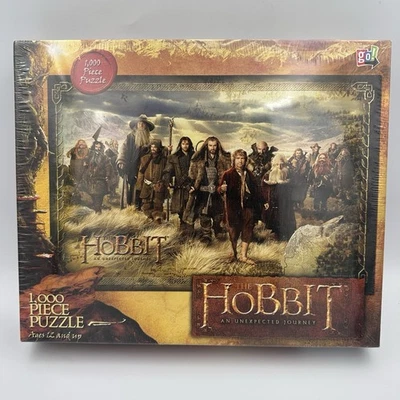 Хоббит неожиданное путешествие 1000 шт. пазл возрастов 12+ новый запечатанный! - Изображение 1 из 4