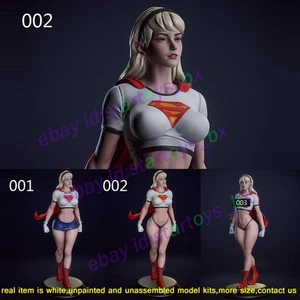 Kit Modelo Supergirl Mujer 1/8 1/6 1/4 1/3 Sin Pintar Impresión 3D Sin Montar 3 Ver. - Imagen 1 de 15