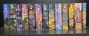 Wheel of Time 13 Paperback Book Lot Series Robert Jordan *Missing books 13 & 14* - Picture 1 of 14
