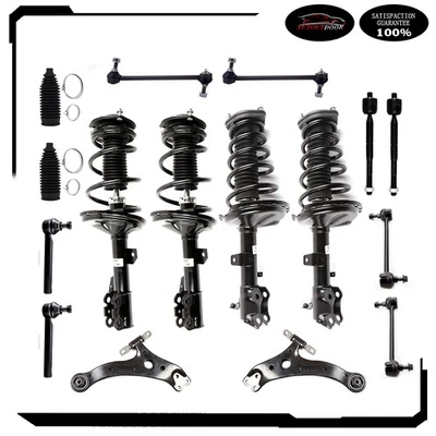 For Toyota Highlander Lexus RX330 Front & Rear Complete Struts + Suspension Kit - Image 1 of 4