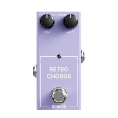 Donner Electric Guitar Retro Chorus Vintage Warmth, Deep Modulation, True Bypass - image 1 of 4