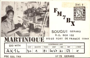 Tarjeta QSL 1992 VP8SSI South Sandwich Islands plegable DXpedition Antarctica - Imagen 1 de 2