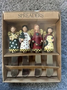 VINTAGE 1999 Boston Warehouse Angels Set di 4 spandiconcime - NUOVO in confezione aperta - Foto 1 di 3
