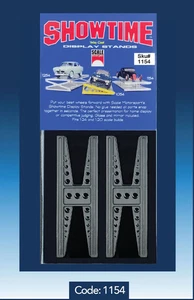 Showtime (Scale Motorsport)  1/24-1/20 I-Frame Display Stand w/Glass & Mirror - Picture 1 of 3