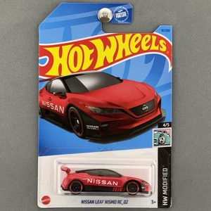 Hot Wheels Nissan Leaf Nismo RC_02 Red HW Modified 4/5 91/250 - Picture 1 of 8