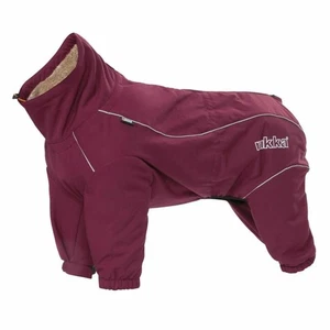 RUKKA PETS Thermal Dog Overall Burgundy - Picture 1 of 4