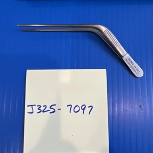 Jedmed 34-1021 Wilde Delicate Ear Dressing Forceps Curved ENT - Picture 1 of 7