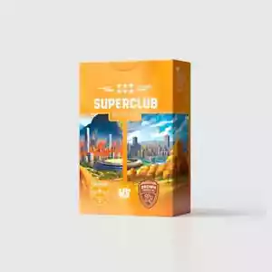 Superclub Rivals el juego de mesa - Paquete de expansión de cartas de jugador naranja vs marrón - Imagen 1 de 1