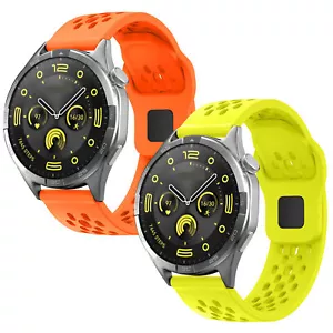 Cinturino orologio sportivo in silicone premium traspirante resistente per Samsung Watch FE/5/6/7 - Foto 1 di 22