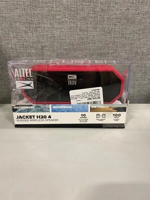 Altec Lansing Jacket H2O 4 Wireless Speaker - True Red - Image 1 of 3