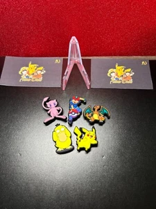 5pc Pikachu Shoe Charms For Crocs Anime Charms Boy Charms Pokémon Charms - Picture 1 of 1