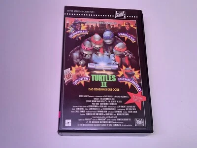 Turtles II 2 - Das Geheimnis des Ooze 1991 VHS German PAL Fox Video TMNT - Bild 1 von 4