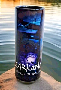 Cirque Du Soleil Zarkana Las Vegas Aria Bluish Black Souvenir 4” Shot Glass - Picture 1 of 9