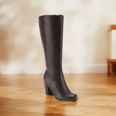 Style & Company женщин Addy колена шириной икры платье ботинки шоколад размер 9 М новый в коробке - Изображение 1 из 3