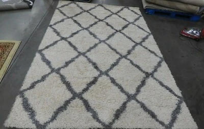 Alfombra Mancha Trasera Marfil/Gris 6' X 9', Precio Reducido 1172617014 SGD257F-6 Foto 1 de 4