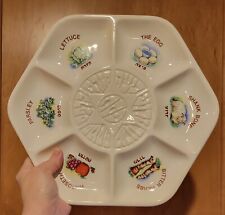 Ceramic Passover Seder Plate by Israel Designs Giftware 