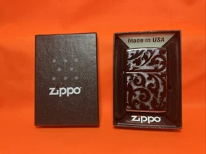 Zippo 28530 Filigree Made in USA with Box - Picture 1 of 3