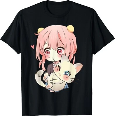 Anime Girl Otaku Gift Tee Unisex T-Shirt - Image 1 of 4