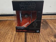 New Hasbro Star Wars Black Series Titanium  13 First Order Tie Fighter Toy FP20